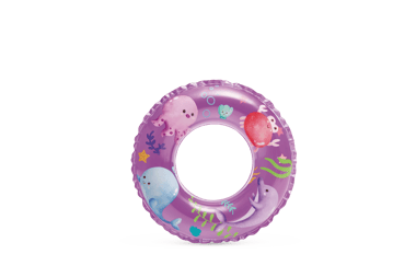 Intex Pool Float Ring 3 Years And Above,Multicolor