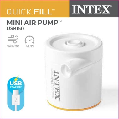 Intex Inflatables Electric Air Pump,Black