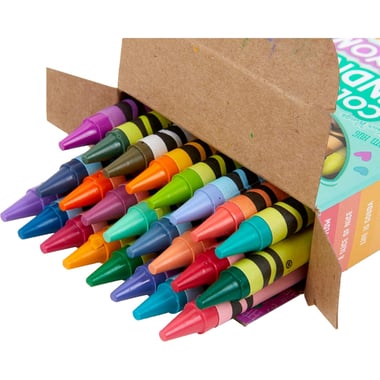 Crayola Wax Crayon,Assorted Color,24