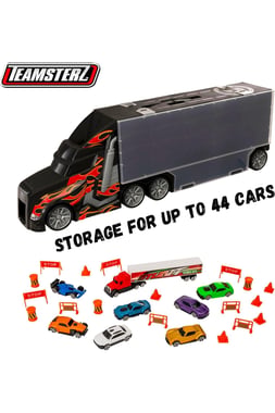 Teamsterz Vehicle & Track Set Truck,3 Years And Above,Multicolor