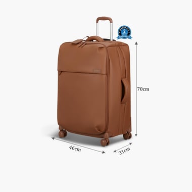 Lipault Cabin Luggage Medium (26"),1 Piece,Brown
