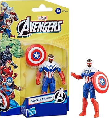Hasbro Captain America Action Figure,4 Years And Above,Multicolor