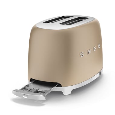 Smeg 2-Slice Toaster,950 W,Gold