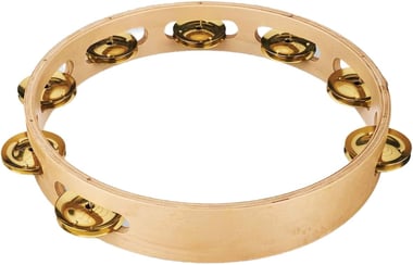Latin Percussion Tambourine Beginner 1 Piece,All Ages,Gold