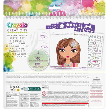 Crayola Creations Unisex Crayola Cosmetics & Fashion Activity Set,8 Years And Above