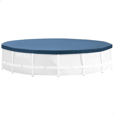 Intex Above-Ground Pool Cover 366.00 Cm×366.00 Cm×30.00 Cm,Drawstring,Blue