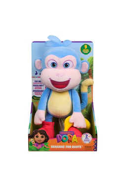 Dora Interactive Plush Toy ,1 Year And Above,Blue