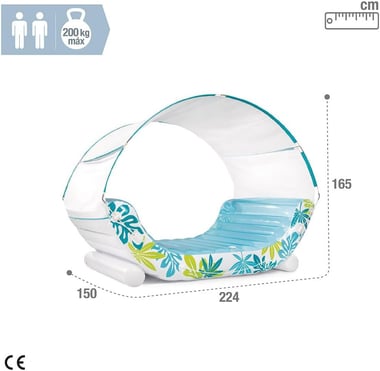 Intex Pool Float Lounger 3 Years And Above,Multicolor