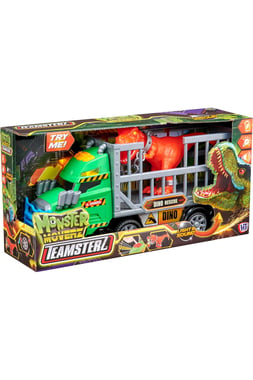 Teamsterz Vehicle & Track Set Truck,3 Years And Above,Multicolor
