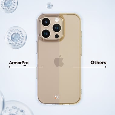 آرمربرو iPhone 16 Pro,غطاء خلفي للهاتف الذكي,شفاف