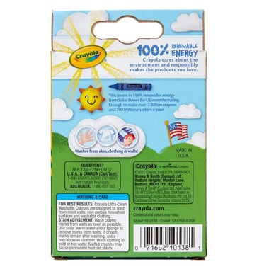 Crayola Wax Crayon,Assorted Color,24