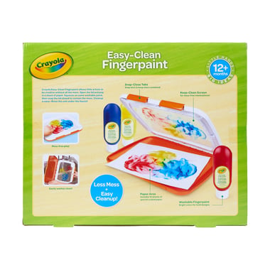 Crayola Finger Paint,Assorted Color