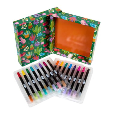 Crayola Brush Pen,Assorted Color,16
