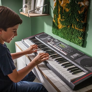 Roland 61 Keys Arranger Keyboard,Beginner,All Ages,Black