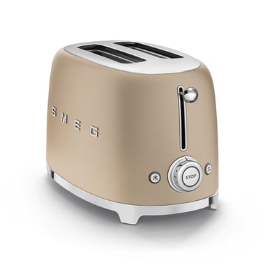 Smeg 2-Slice Toaster,950 W,Gold