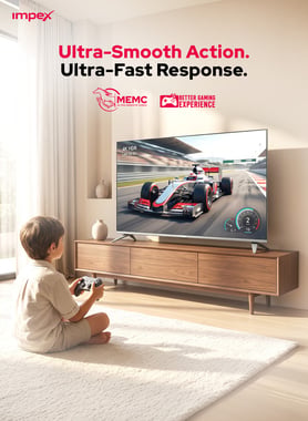 Impex 65" Smart Tv,4k Qled,120 Hz (Dlg),Black,65s4qlc2r120