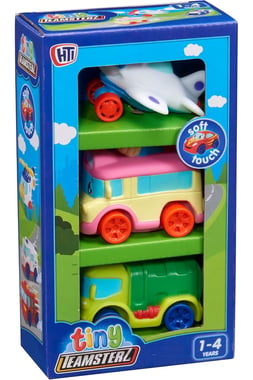 Teamsterz Vehicle & Track Set Car,3 Years And Above,Multicolor