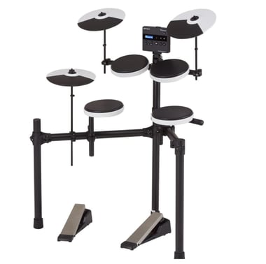 Roland Acoustic Drum Set Beginner 5 Pieces,Adults,Black