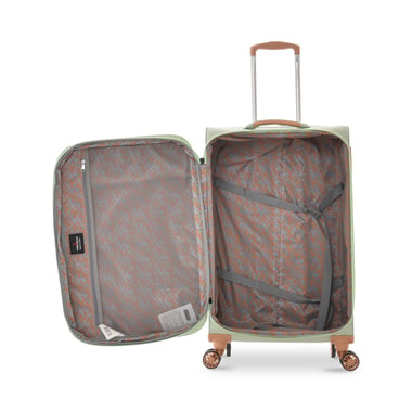 Track Luggage Set Of 3 (20"/24"/28"),3 Pieces,Green