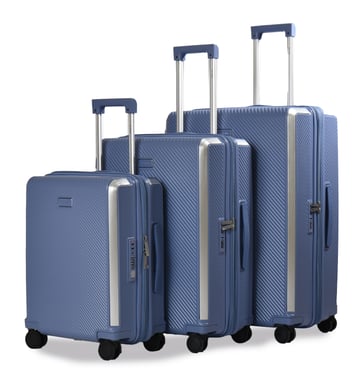 Magellan Luggage Set Of 3 (20"/24"/28"),3 Pieces,Blue