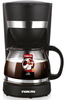 Nikai Drip Coffee Machine,Black