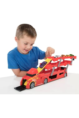 Teamsterz Vehicle & Track Set Truck,3 Years And Above,Multicolor