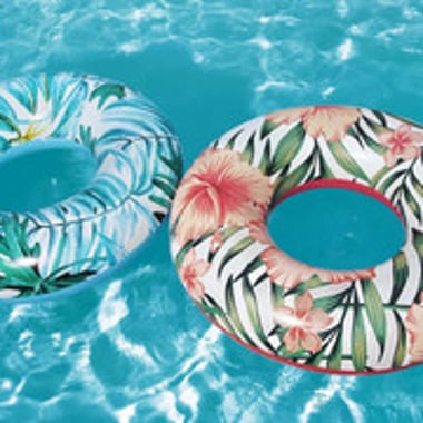 Bestway Pool Float Ring 12 Years And Above,Multicolor
