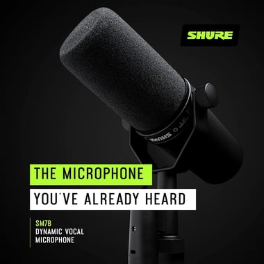 Shure Sm7b,Usb-C/Xlr Dynamic Microphone,Black