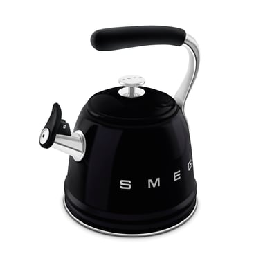 Smeg Whistling Kettle 2.3 L,,Black