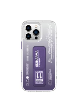 Skinarma Iphone 14 Pro Max Back Cover Mobile Case,Purple