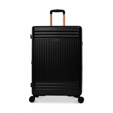 Track Luggage Set Of 3 (20"/24"/28"),3 Pieces,Black
