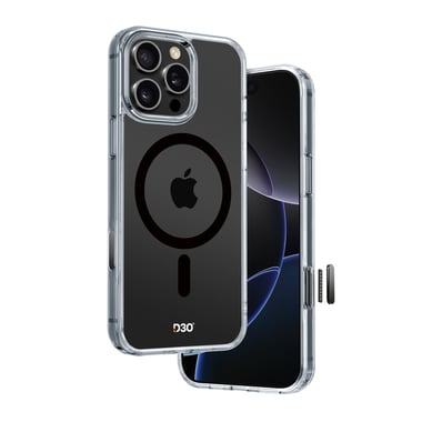 آرمربرو iPhone 16 Pro Max,غطاء خلفي للهاتف الذكي مع ماغ سيف,شفاف