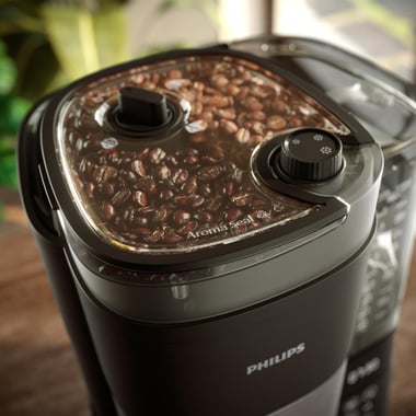 Philips Drip Coffee Machine,1.25 L,Black