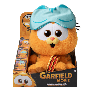 Garfield Interactive Plush Toy ,3 Years And Above,Multicolor