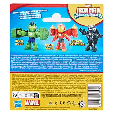 Hasbro Iron Man Action Figure,3 Years And Above,Multicolor