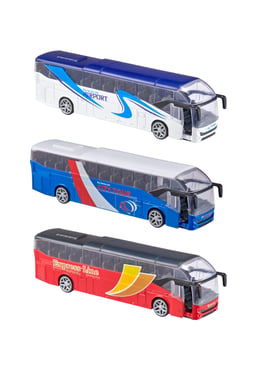 Teamsterz Diecast Model Bus,3 Years And Above,Multicolor