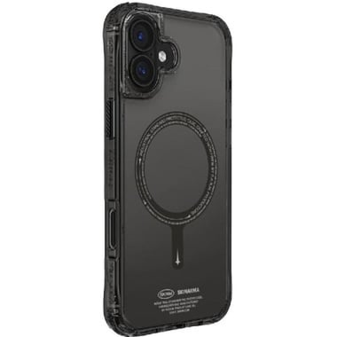 Skinarma Iphone 16 Plus Back Cover Mobile Case,Black