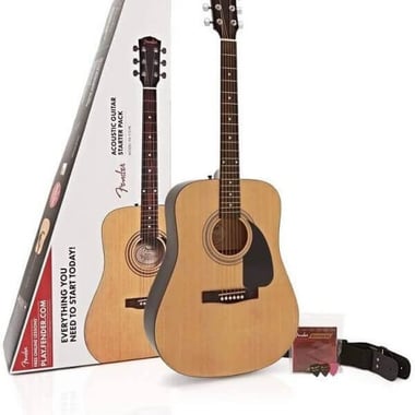 فيندر جيتار صوتي مبتدىء, لليد اليمنى,6 Strings, للبالغين