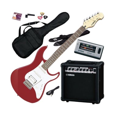 Yamaha Electric Guitar Beginner,Right-Handed,6,Adults,Red