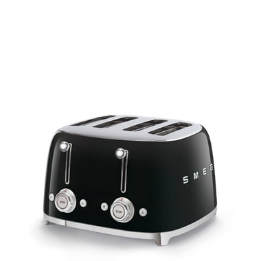 Smeg 4-Slice Toaster,2000 W,Black