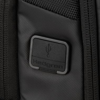 Hedgren Travel Backpack Small (16"),For 15.6" (Device),Unisex,Black