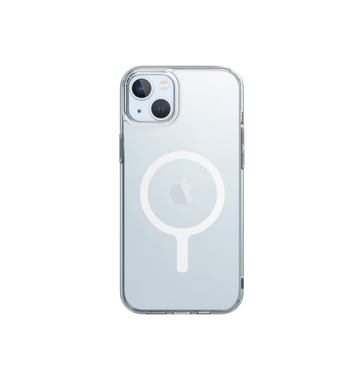 Uniq Iphone 15 Plus Back Cover Mobile Case With Magsafe,Frost Blue