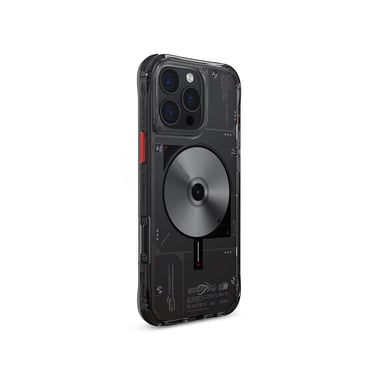 Skinarma Iphone 16 Pro Max Back Cover Mobile Case,Black