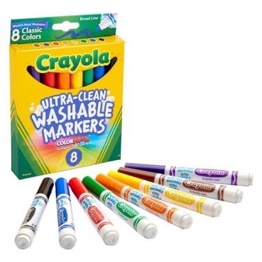 Crayola Color Marker (Washable),Assorted Color