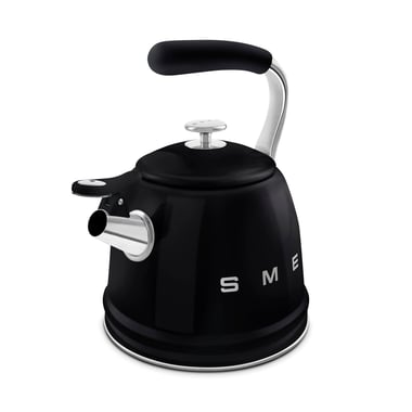 Smeg Whistling Kettle 2.3 L,,Black
