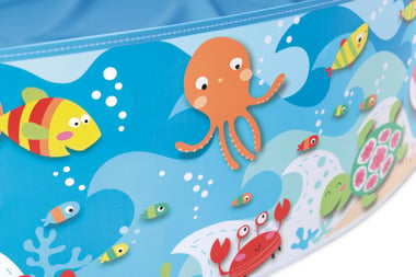 Intex Ring Pool 152.00 Cm×152.00 Cm×25.00 Cm,2 Person,Multicolor