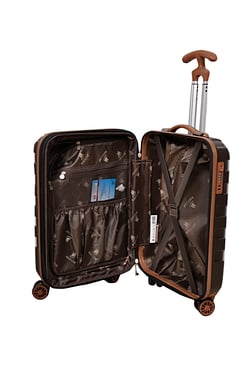 Magellan Cabin Luggage Carry-On (20"),1 Piece,Brown