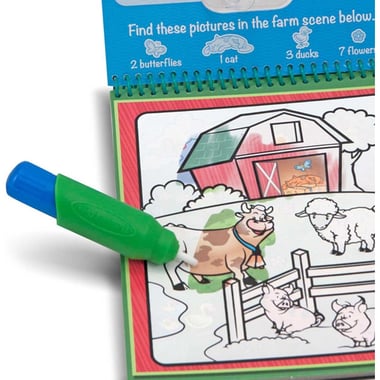 Melissa & Doug Paint With Water Unisex Melissa & Doug Arts And Crafts Learning Activity Set,3 Years And Above
