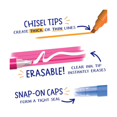 Crayola Marker,Assorted Color,6
