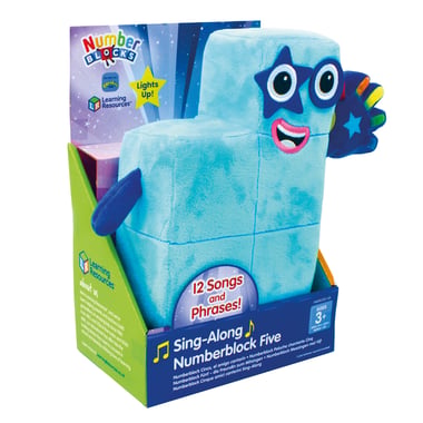 Learning Resources Interactive Plush Toy ,3 Years And Above,Blue